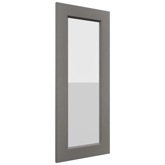 Fabuwood Fusion Stone DS GDW1536 Wall Glass Door, Front View