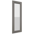 Fabuwood Fusion Stone DS GDW1542 Wall Glass Door, Front View