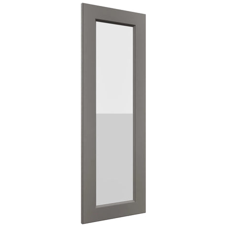 Fabuwood Fusion Stone DS GDW1542 Wall Glass Door, Front View
