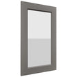 Fabuwood Fusion Stone DS GDW1830 Wall Glass Door, Front View