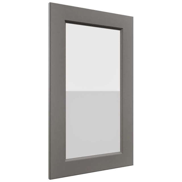 Fabuwood Fusion Stone DS GDW1830 Wall Glass Door, Front View