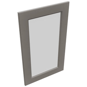 Fabuwood Fusion Stone DS GDW1830 Wall Glass Door, Top View