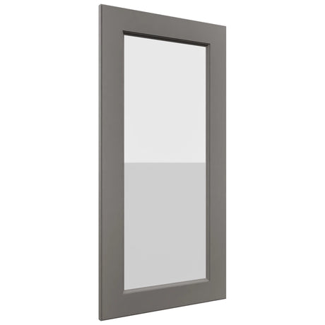 Fabuwood Fusion Stone DS GDW1836 Wall Glass Door, Front View