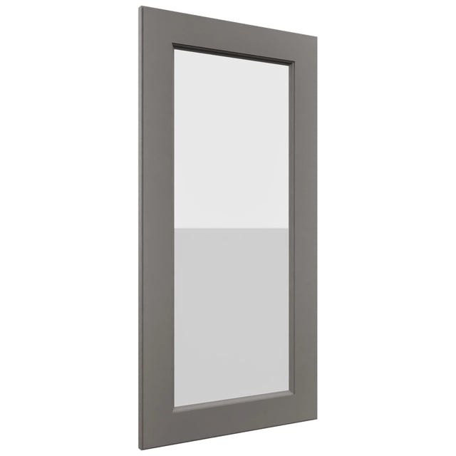 Fabuwood Fusion Stone DS GDW1836 Wall Glass Door, Front View