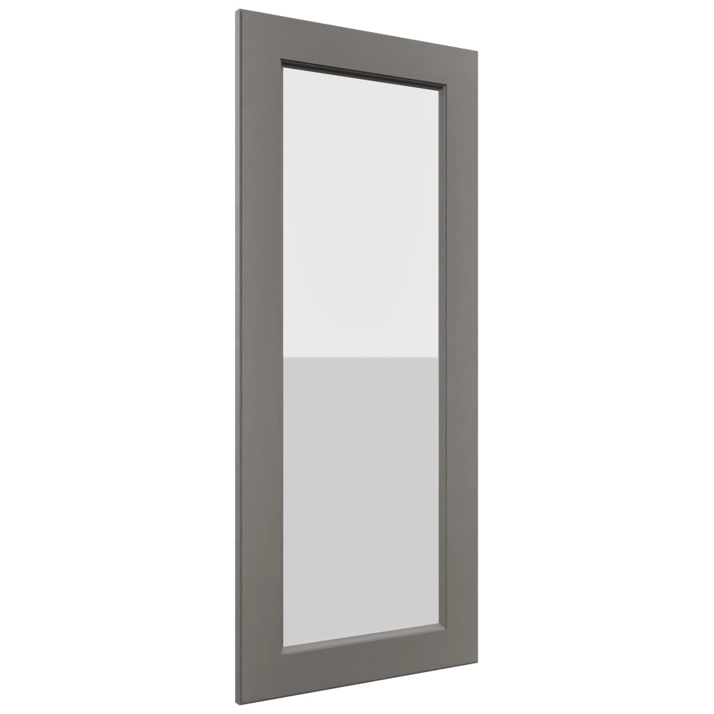 Fabuwood Fusion Stone DS GDW1842 Wall Glass Door, Front View