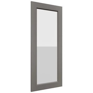 Fabuwood Fusion Stone DS GDW1842 Wall Glass Door, Front View