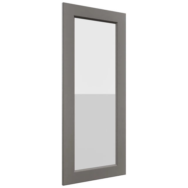 Fabuwood Fusion Stone DS GDW1842 Wall Glass Door, Front View