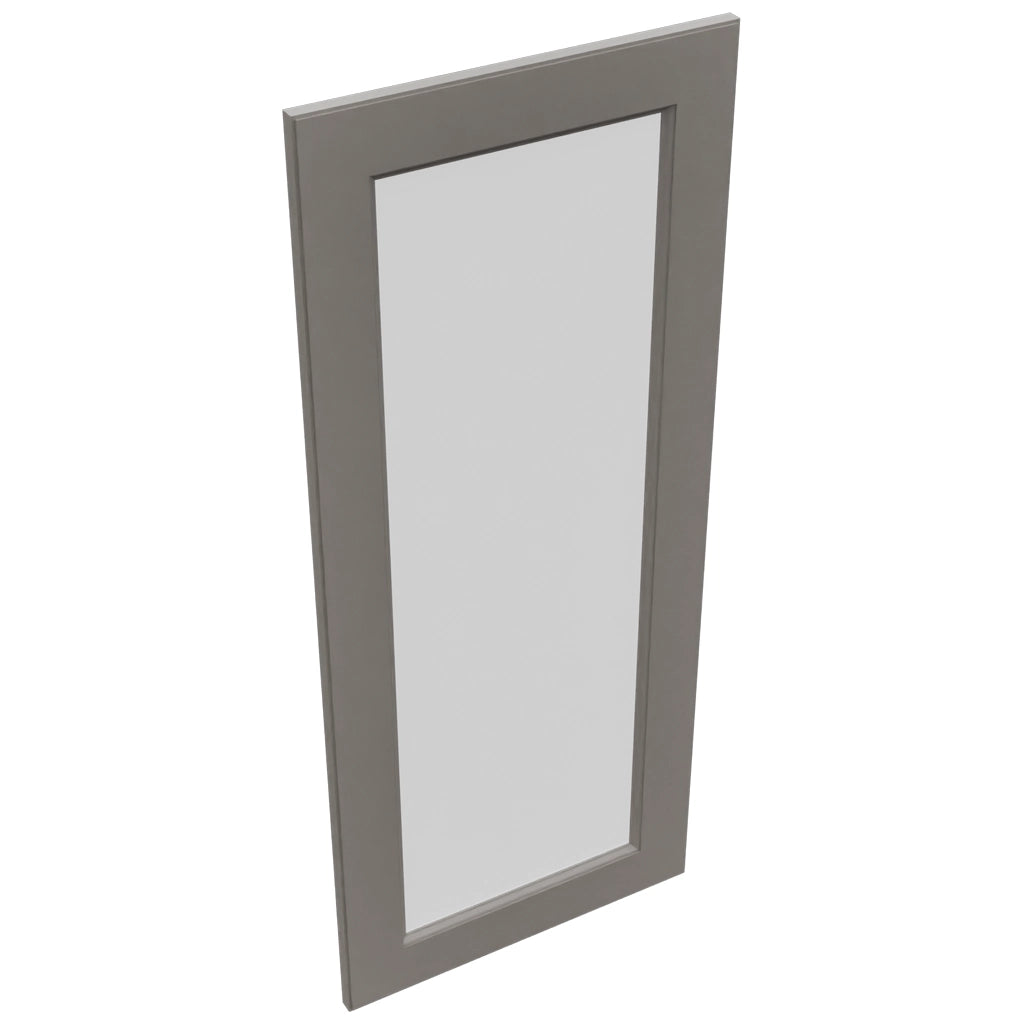 Fabuwood Fusion Stone DS GDW1842 Wall Glass Door, Top View
