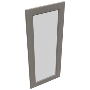 Fabuwood Fusion Stone DS GDW1842 Wall Glass Door, Top View