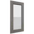 Fabuwood Fusion Stone DS GDWDC2430 Wall Glass Door, Front View