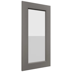 Fabuwood Fusion Stone DS GDWDC2430 Wall Glass Door, Front View