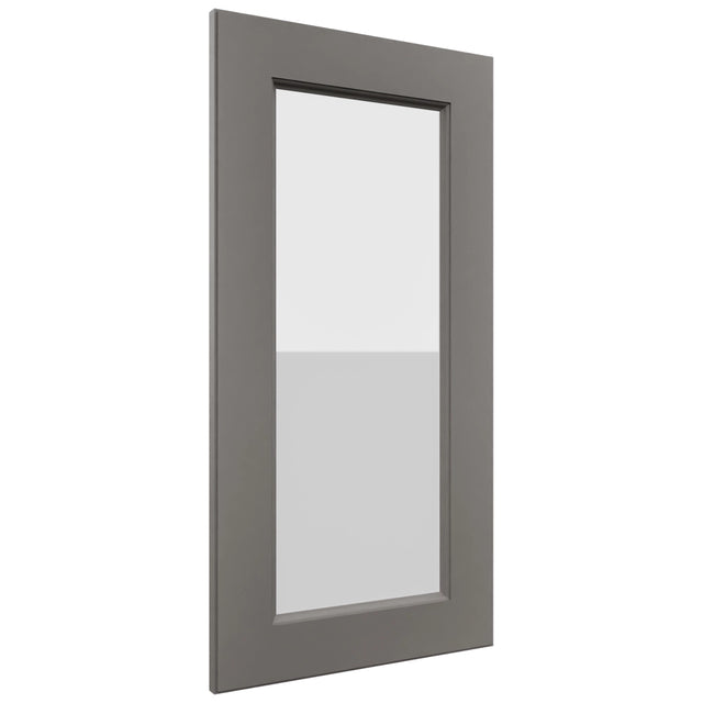 Fabuwood Fusion Stone DS GDWDC2430 Wall Glass Door, Front View