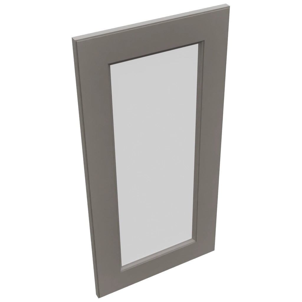 Fabuwood Fusion Stone DS GDWDC2430 Wall Glass Door, Top View