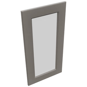 Fabuwood Fusion Stone DS GDWDC2430 Wall Glass Door, Top View