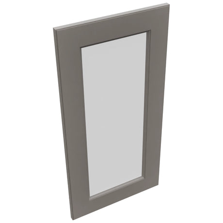 Fabuwood Fusion Stone DS GDWDC2430 Wall Glass Door, Top View