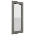 Fabuwood Fusion Stone DS GDWDC2436 Wall Glass Door, Front View