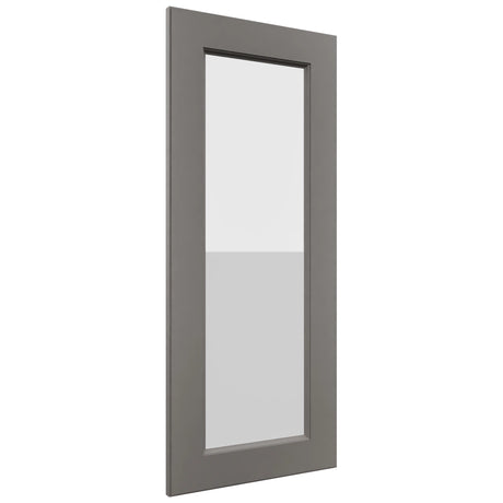Fabuwood Fusion Stone DS GDWDC2436 Wall Glass Door, Front View
