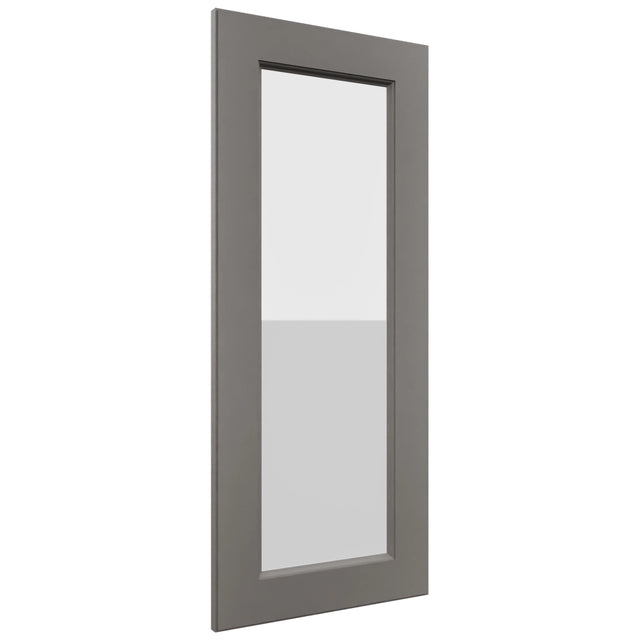 Fabuwood Fusion Stone DS GDWDC2436 Wall Glass Door, Front View