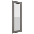 Fabuwood Fusion Stone DS GDWDC2442 Wall Glass Door, Front View