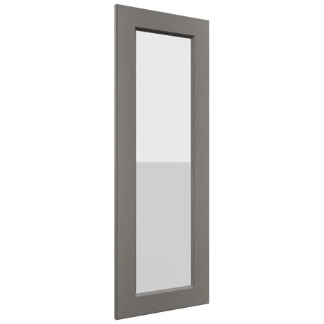 Fabuwood Fusion Stone DS GDWDC2442 Wall Glass Door, Front View