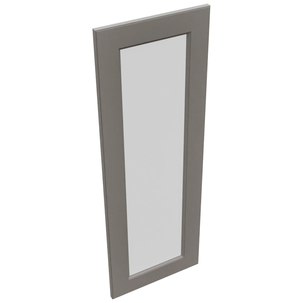 Fabuwood Fusion Stone DS GDWDC2442 Wall Glass Door, Top View