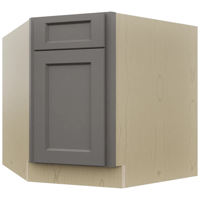 Fabuwood Fusion Stone DSB36 Base Corner Diagonal Sink Cabinet, Front View