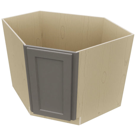 Fabuwood Fusion Stone DSB36FD Base Corner Diagonal Sink Cabinet, Top View