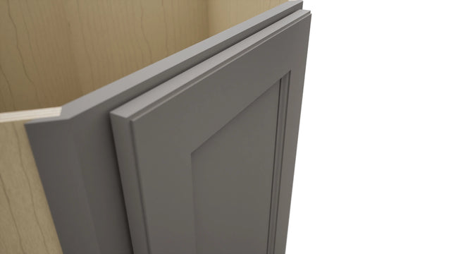 Fabuwood Fusion Stone DSB36FD Base Corner Diagonal Sink Cabinet, Detail View