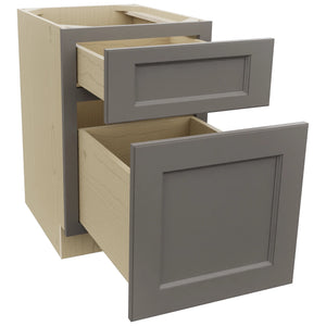 Fabuwood Fusion Stone FD18 Vanity Desk, Open View