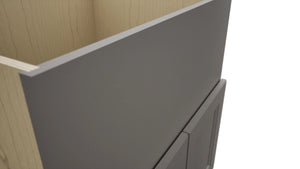 Fabuwood Fusion Stone FS30 Base Farm Sink Cabinet, Detail View