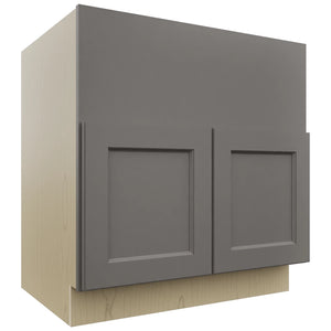 Fabuwood Fusion Stone FS33 Base Farm Sink Cabinet, Front View