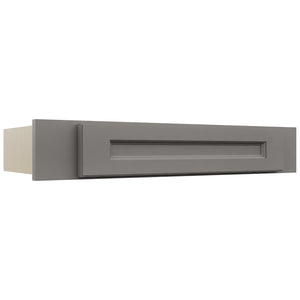 Fabuwood Fusion Stone KD30 Vanity Desk, Front View
