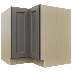 Fabuwood Fusion Stone LSB36 Base Corner Lazy Susan Cabinet, Front View