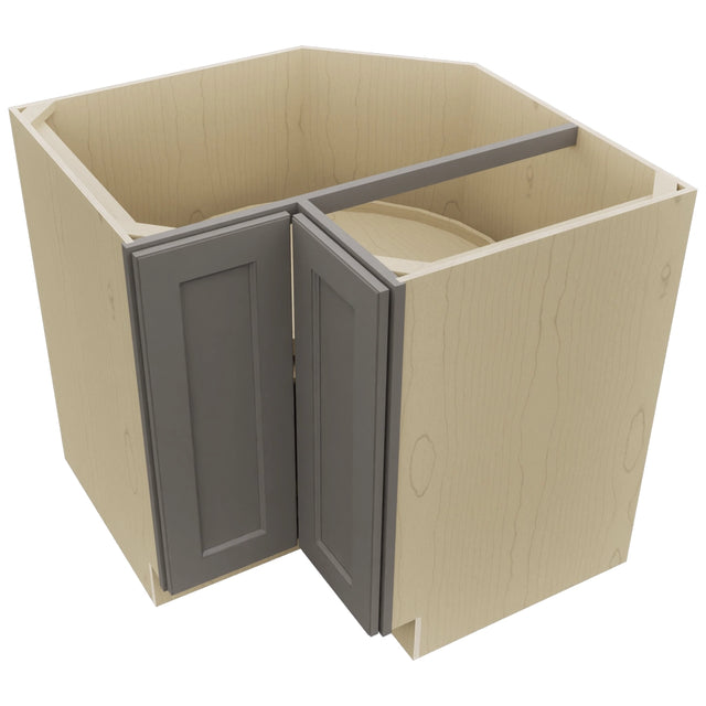 Fabuwood Fusion Stone LSB36 Base Corner Lazy Susan Cabinet, Top View