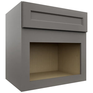 Fabuwood Fusion Stone MC303021 Wall Microwave Cabinet, Front View