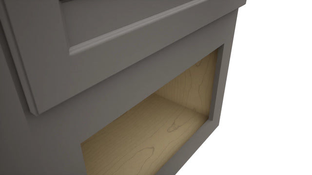 Fabuwood Fusion Stone MC303021 Wall Microwave Cabinet, Detail View