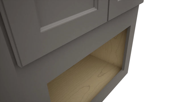 Fabuwood Fusion Stone MC303621 Wall Microwave Cabinet, Detail View