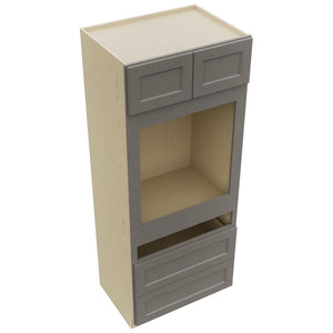 Fabuwood Fusion Stone OC3384C Tall Oven Cabinet Combo, Top View
