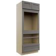 Fabuwood Fusion Stone OC3384D Tall Oven Cabinet Double, Front View