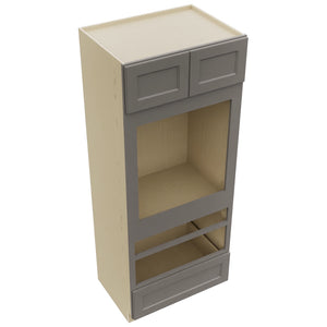 Fabuwood Fusion Stone OC3384D Tall Oven Cabinet Double, Top View