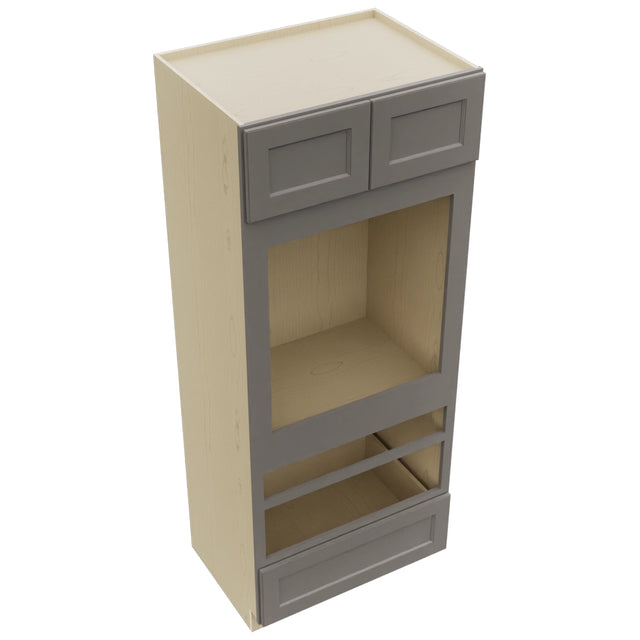 Fabuwood Fusion Stone OC3384D Tall Oven Cabinet Double, Top View