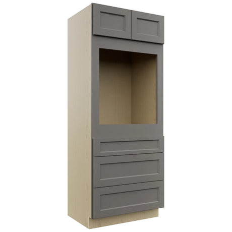 Fabuwood Fusion Stone OC3384S Tall Oven Cabinet Single, Front View