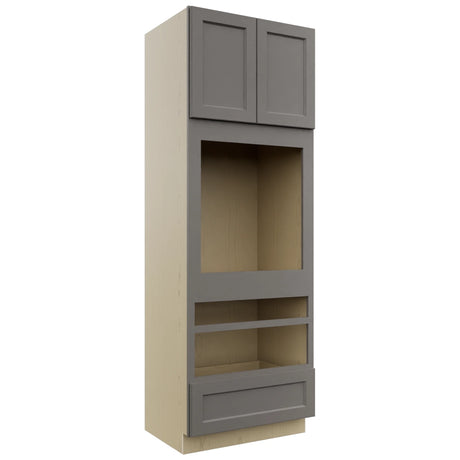 Fabuwood Fusion Stone OC3396D Tall Oven Cabinet Double, Front View