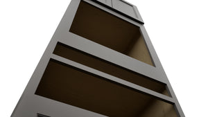 Fabuwood Fusion Stone OC3396D Tall Oven Cabinet Double, Detail View