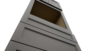 Fabuwood Fusion Stone OC3396S Tall Oven Cabinet Single, Detail View