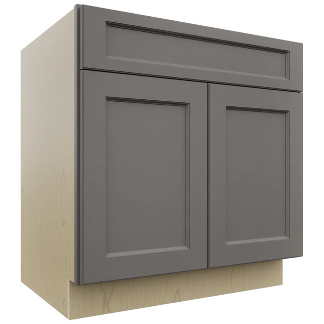Fabuwood Fusion Stone SB33SDF Base Sink Cabinet, Front View
