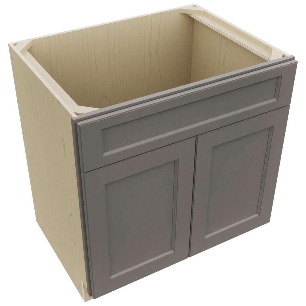 Fabuwood Fusion Stone SB33SDF Base Sink Cabinet, Top View