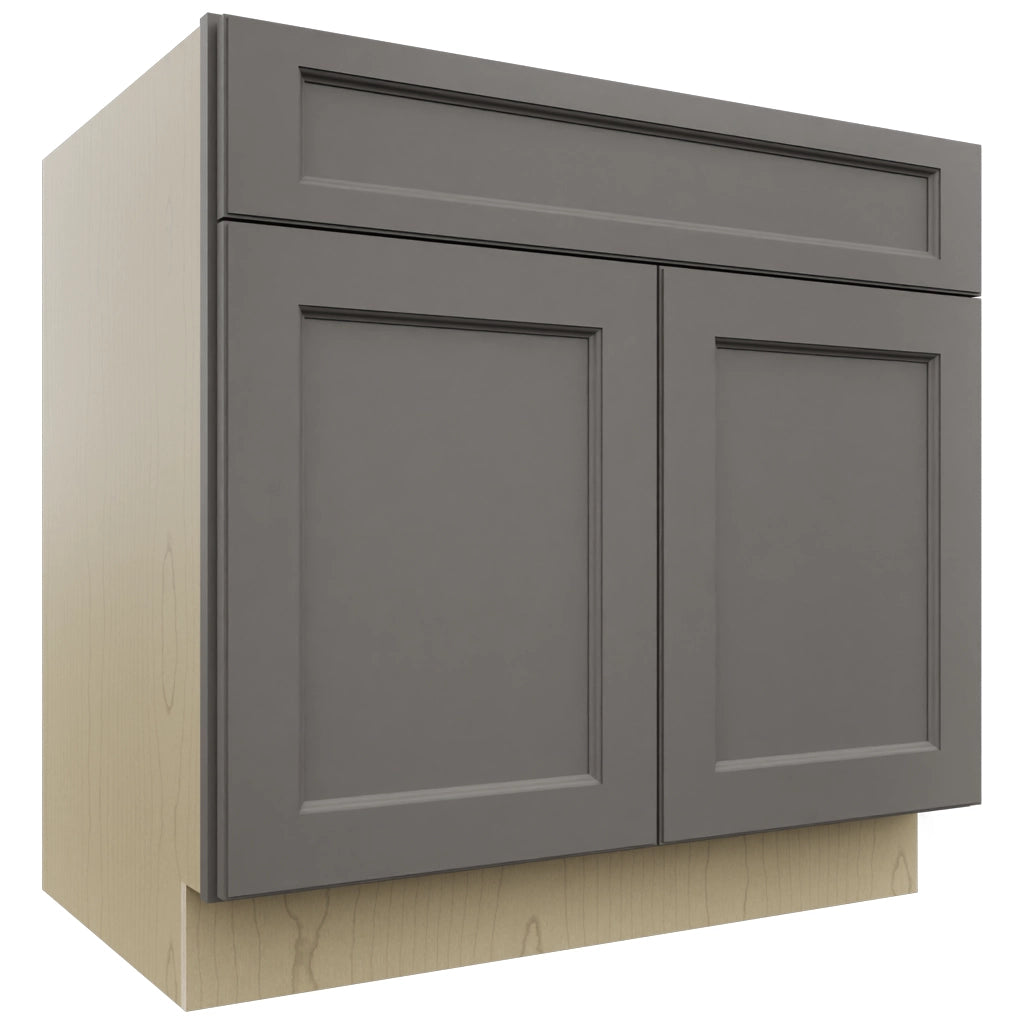 Fabuwood Fusion Stone SB36SDF Base Sink Cabinet, Front View