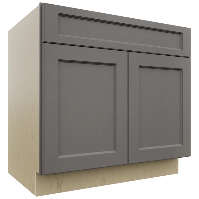 Fabuwood Fusion Stone SB36SDF Base Sink Cabinet, Front View