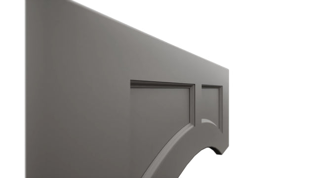 Fabuwood Fusion Stone VARP36 Wall Valance, Detail View